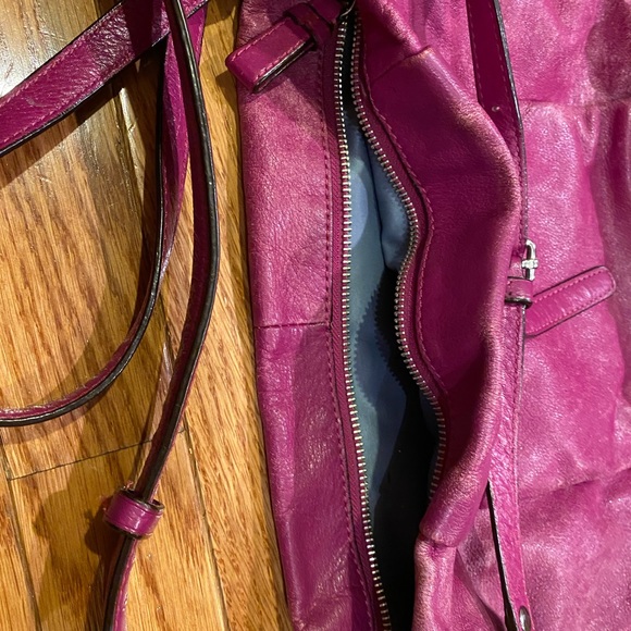 Coach purse. Pink. Hardware still looks nice. Lots of good use. - Picture 3 of 7